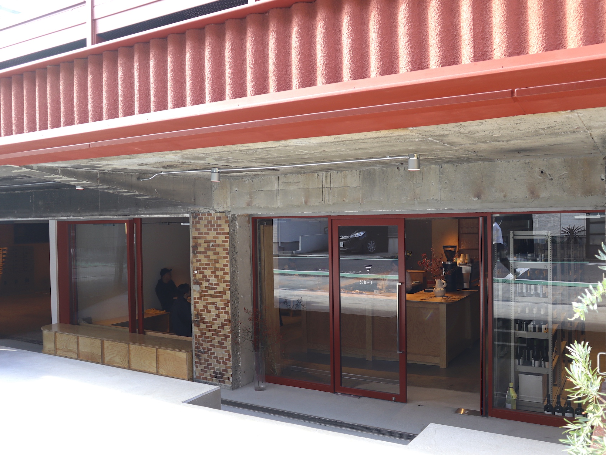 幡ヶ谷のFLOWER WORKS店舗外観